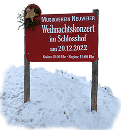 Weihnachtskonzert Ortseingang 240